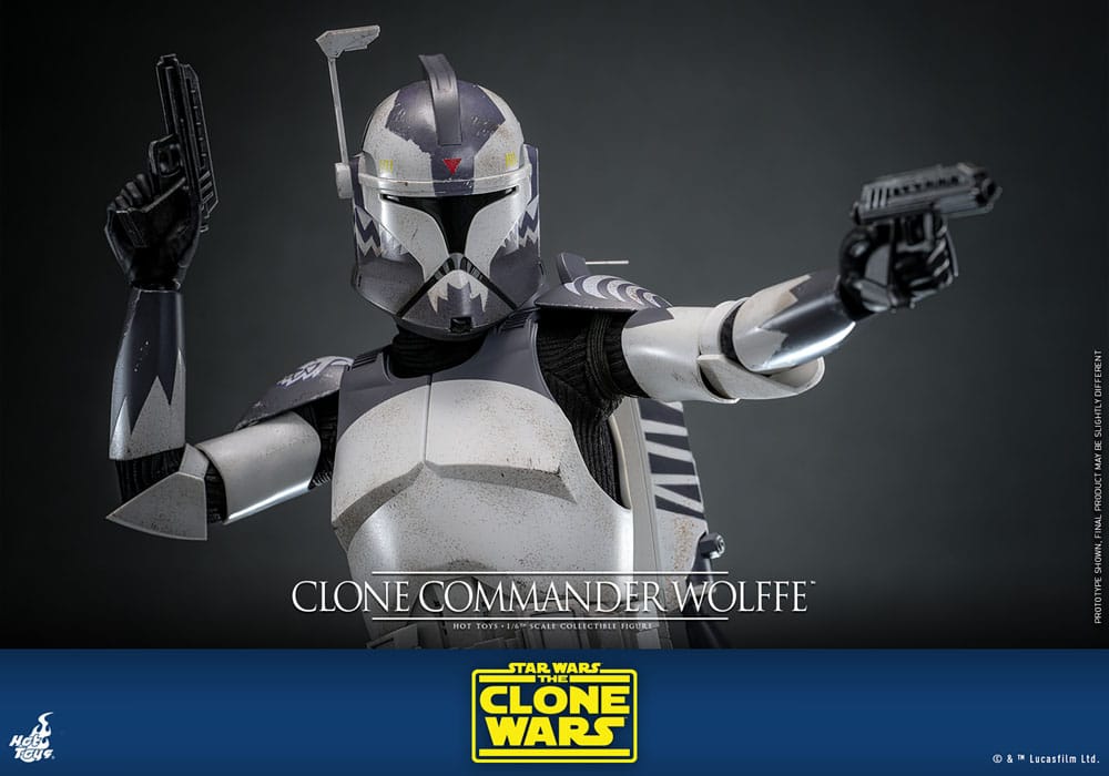 Star Wars: The Clone Wars Actionfigur 1/6 Clone Commander Wolffe 30 cm - Preorder - ETA: 25.03.2026