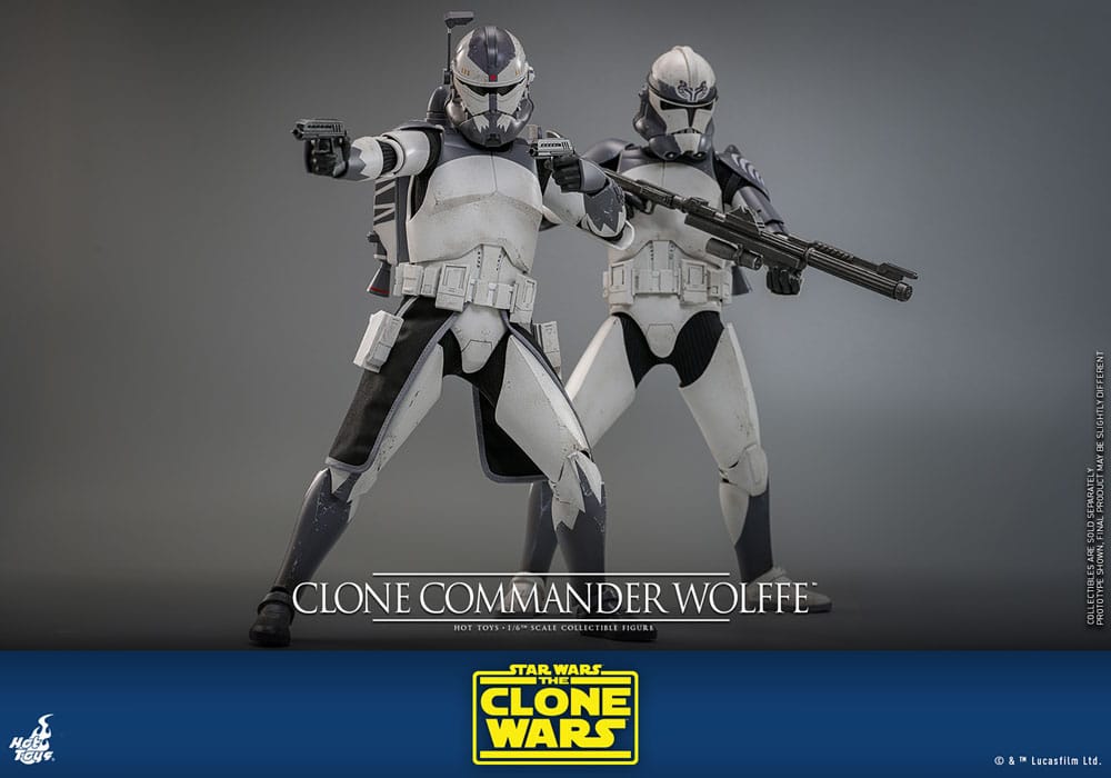 Star Wars: The Clone Wars Actionfigur 1/6 Clone Commander Wolffe 30 cm - Preorder - ETA: 25.03.2026