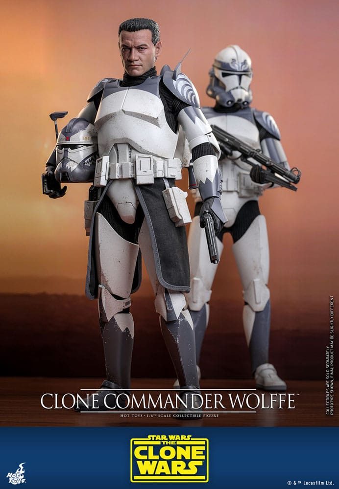 Star Wars: The Clone Wars Actionfigur 1/6 Clone Commander Wolffe 30 cm - Preorder - ETA: 25.03.2026