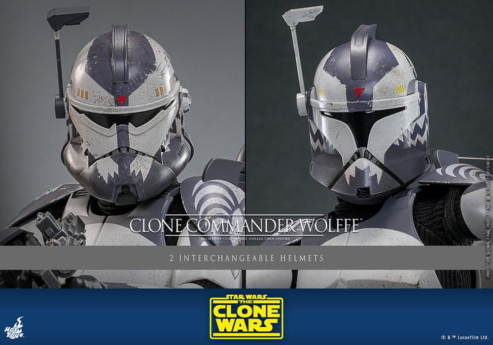 Star Wars: The Clone Wars Actionfigur 1/6 Clone Commander Wolffe 30 cm - Preorder - ETA: 25.03.2026