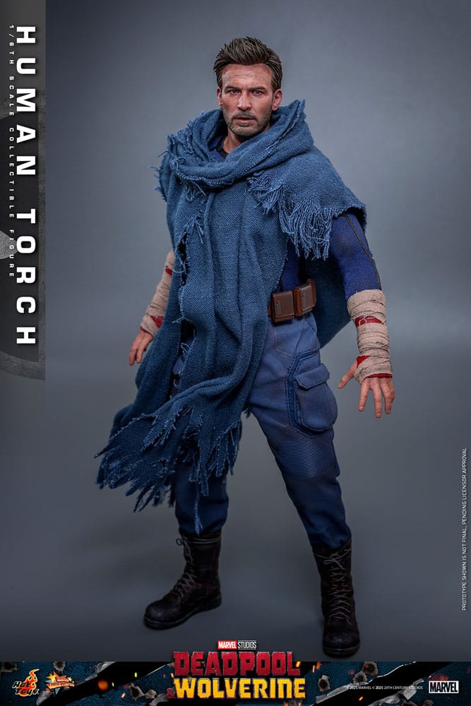 Deadpool & Wolverine Movie Masterpiece Actionfigur 1/6 Human Torch 31 cm - Preorder - ETA: 25.06.2026