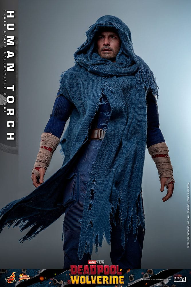 Deadpool & Wolverine Movie Masterpiece Actionfigur 1/6 Human Torch 31 cm - Preorder - ETA: 25.06.2026