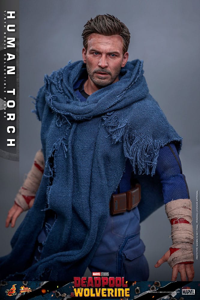 Deadpool & Wolverine Movie Masterpiece Actionfigur 1/6 Human Torch 31 cm - Preorder - ETA: 25.06.2026