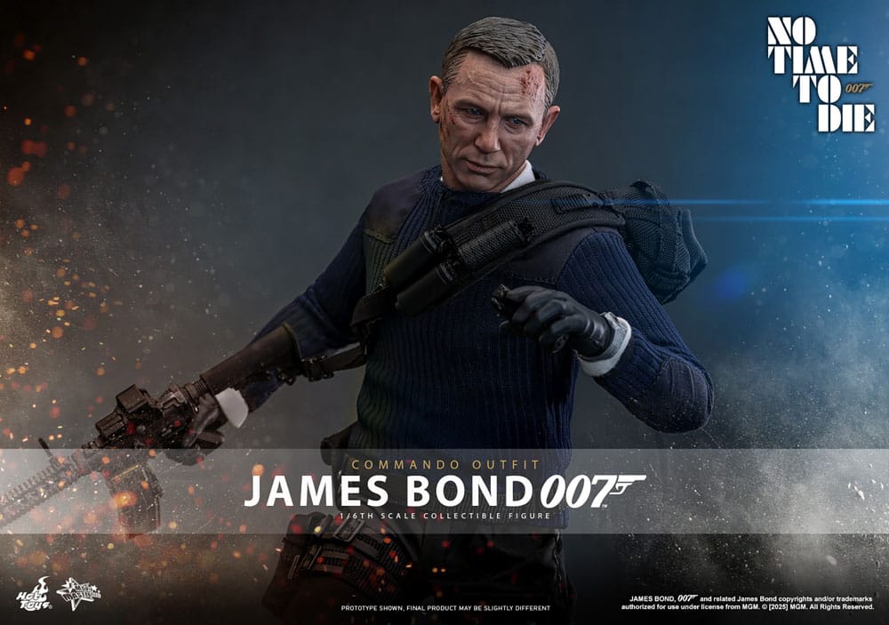 James Bond 007: Keine Zeit zu sterben Movie Masterpiece Actionfigur 1/6 James Bond (Commando Outfit) Hot Toys Exclusive 30 cm - Preorder - ETA: 25.11.2026