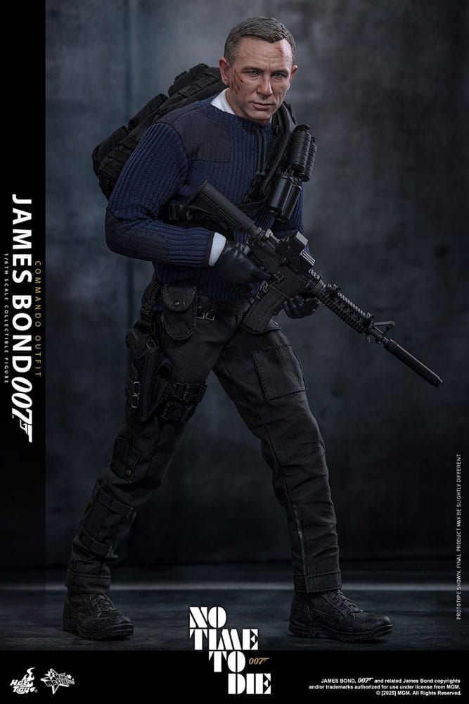 James Bond 007: Keine Zeit zu sterben Movie Masterpiece Actionfigur 1/6 James Bond (Commando Outfit) Hot Toys Exclusive 30 cm - Preorder - ETA: 25.11.2026