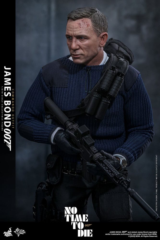 James Bond 007: Keine Zeit zu sterben Movie Masterpiece Actionfigur 1/6 James Bond (Commando Outfit) Hot Toys Exclusive 30 cm - Preorder - ETA: 25.11.2026