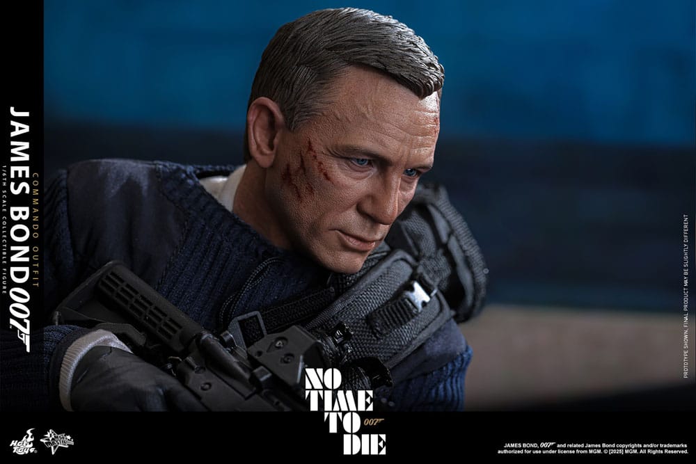 James Bond 007: Keine Zeit zu sterben Movie Masterpiece Actionfigur 1/6 James Bond (Commando Outfit) Hot Toys Exclusive 30 cm - Preorder - ETA: 25.11.2026