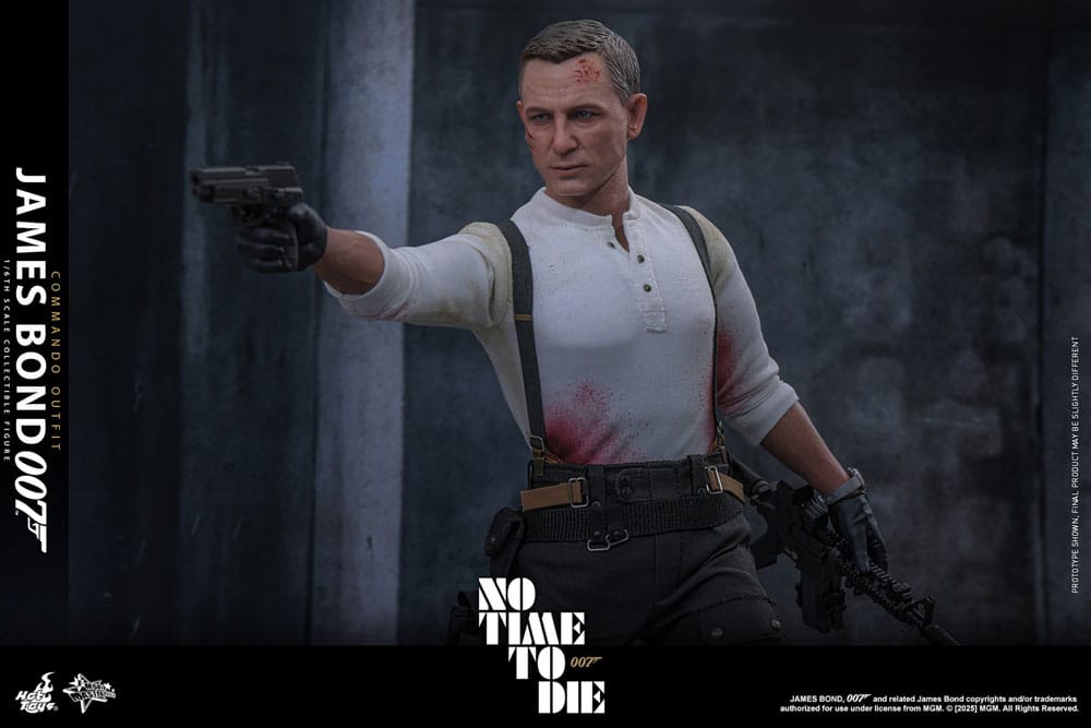 James Bond 007: Keine Zeit zu sterben Movie Masterpiece Actionfigur 1/6 James Bond (Commando Outfit) Hot Toys Exclusive 30 cm - Preorder - ETA: 25.11.2026
