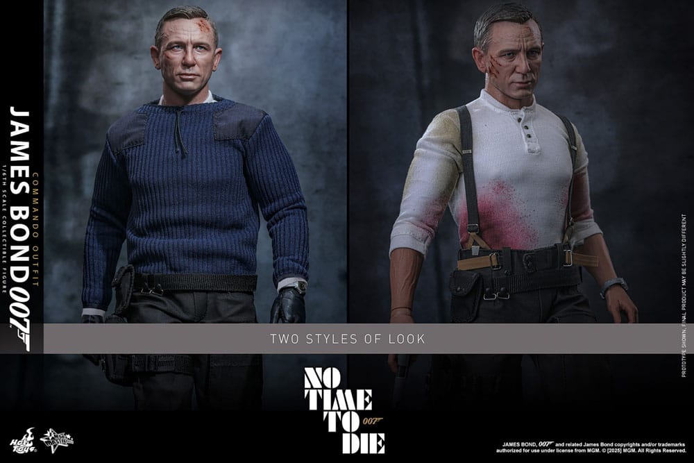 James Bond 007: Keine Zeit zu sterben Movie Masterpiece Actionfigur 1/6 James Bond (Commando Outfit) Hot Toys Exclusive 30 cm - Preorder - ETA: 25.11.2026