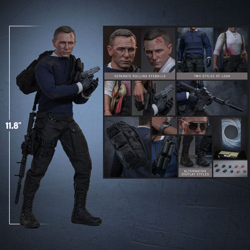 James Bond 007: Keine Zeit zu sterben Movie Masterpiece Actionfigur 1/6 James Bond (Commando Outfit) Hot Toys Exclusive 30 cm - Preorder - ETA: 25.11.2026