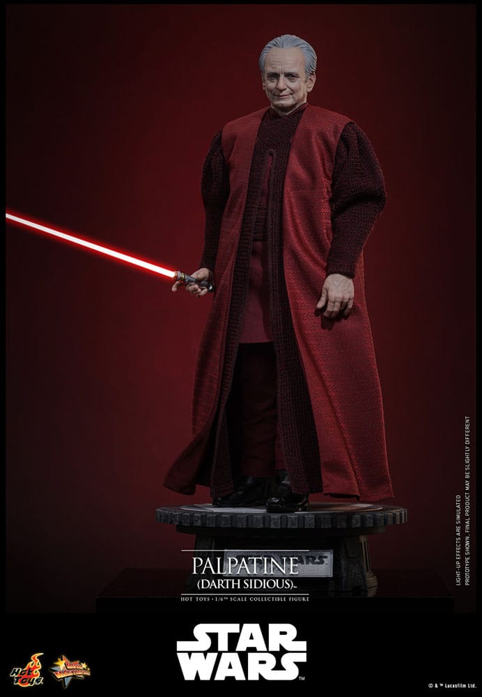 Star Wars: Episode III - Die Rache der Sith Actionfigur 1/6 Palpatine (Darth Sidious) 29 cm - Preorder - ETA: 24.11.2026