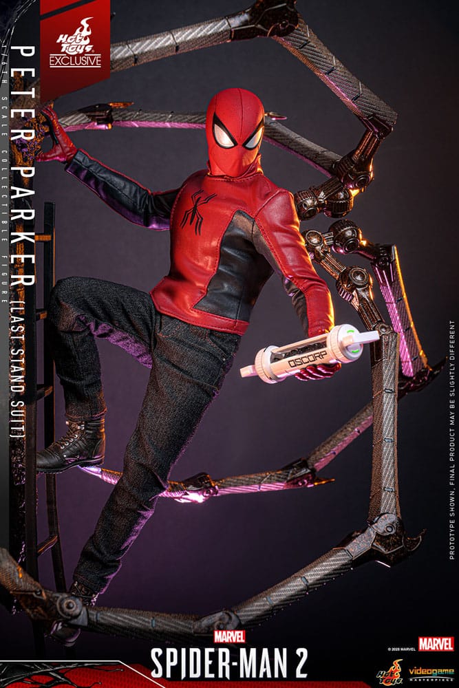 Spider-Man Actionfigur 1/6 Peter Parker (Last Stand Suit) Hot Toys Exclusive 30 cm - Versand: 7 Tage nach Bestellung