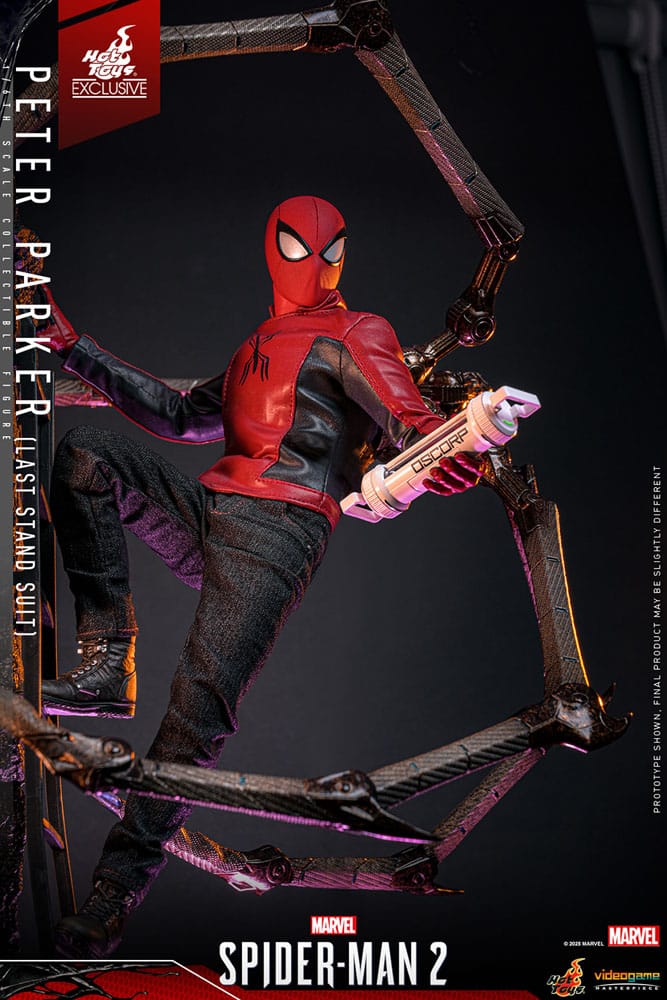 Spider-Man Actionfigur 1/6 Peter Parker (Last Stand Suit) Hot Toys Exclusive 30 cm - Versand: 7 Tage nach Bestellung