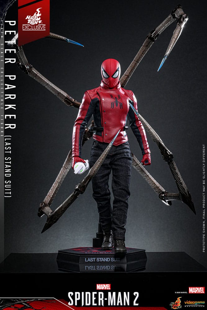 Spider-Man Actionfigur 1/6 Peter Parker (Last Stand Suit) Hot Toys Exclusive 30 cm - Versand: 7 Tage nach Bestellung