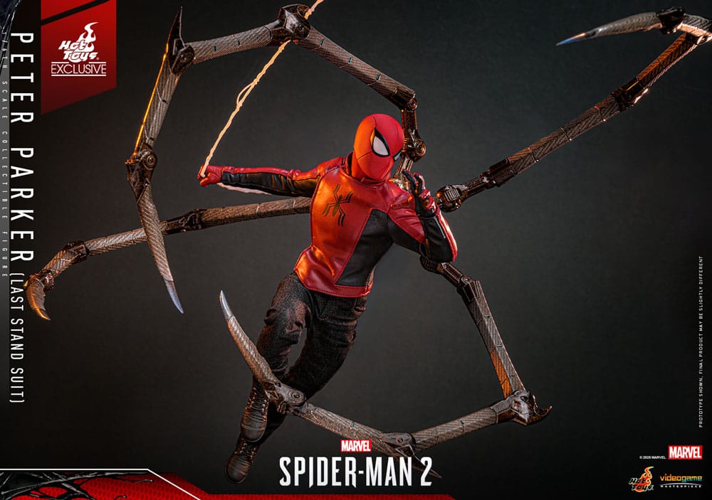 Spider-Man Actionfigur 1/6 Peter Parker (Last Stand Suit) Hot Toys Exclusive 30 cm - Versand: 7 Tage nach Bestellung
