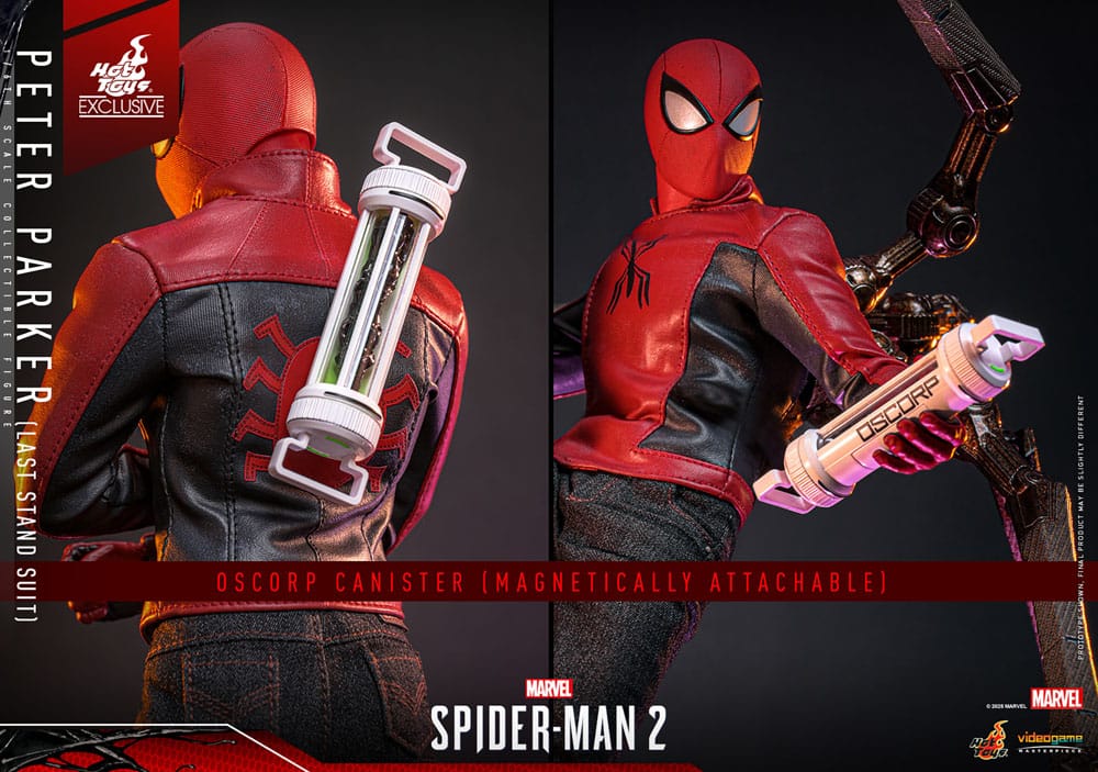Spider-Man Actionfigur 1/6 Peter Parker (Last Stand Suit) Hot Toys Exclusive 30 cm - Versand: 7 Tage nach Bestellung