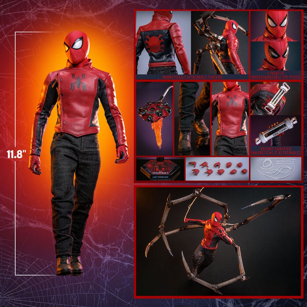 Spider-Man Actionfigur 1/6 Peter Parker (Last Stand Suit) Hot Toys Exclusive 30 cm - Versand: 7 Tage nach Bestellung