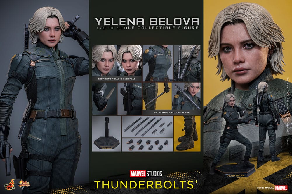 Thunderbolts Movie Masterpiece Actionfigur 1/6 Yelena Belova 28 cm - Preorder - ETA: 25.08.2026