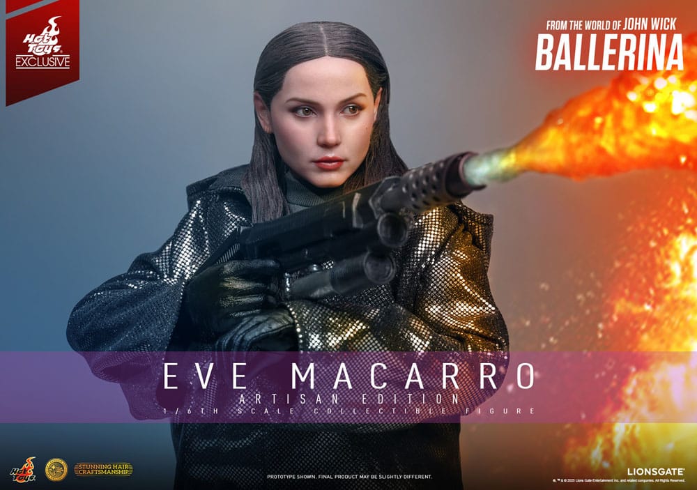 From the World of John Wick: Ballerina Actionfigur 1/6 Eve Macarro (Artisan Editon) Hot Toys Exclusive 28 cm - Preorder - ETA: 25.05.2027