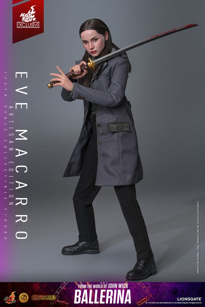 From the World of John Wick: Ballerina Actionfigur 1/6 Eve Macarro (Artisan Editon) Hot Toys Exclusive 28 cm - Preorder - ETA: 25.05.2027