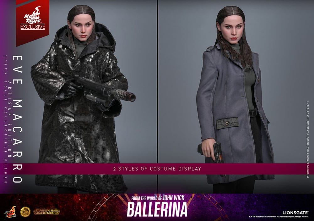 From the World of John Wick: Ballerina Actionfigur 1/6 Eve Macarro (Artisan Editon) Hot Toys Exclusive 28 cm - Preorder - ETA: 25.05.2027