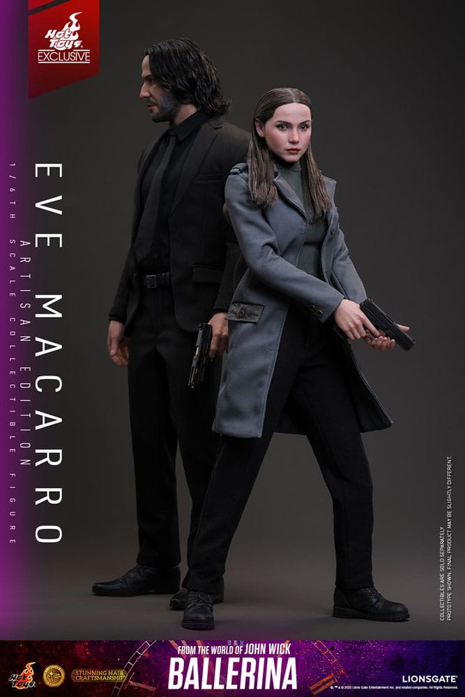 From the World of John Wick: Ballerina Actionfigur 1/6 Eve Macarro (Artisan Editon) Hot Toys Exclusive 28 cm - Preorder - ETA: 25.05.2027