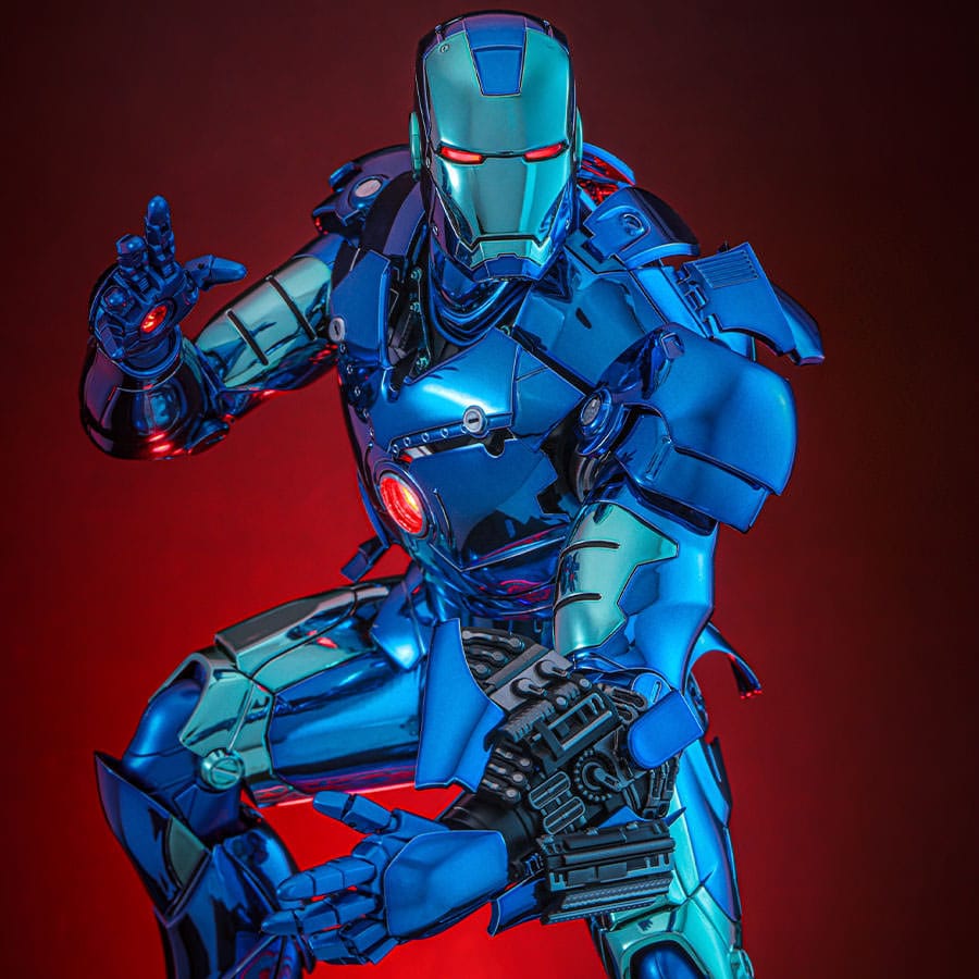 Iron Man Movie Masterpiece Diecast Actionfigur 1/6 Iron Man Mark III (Stealth Mode Ver.) 2.0 Hot Toys Exclusive 33 cm - Preorder - ETA: 18.11.2025