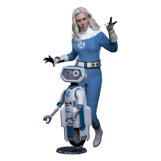 The Fantastic Four: First Steps Movie Masterpiece Actionfiguren 2er-Pack 1/6 Invisible Woman & H.E.R.B.I.E. 28 cm - Preorder - ETA: 25.11.2026