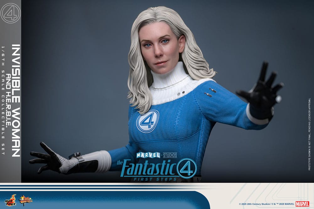 The Fantastic Four: First Steps Movie Masterpiece Actionfiguren 2er-Pack 1/6 Invisible Woman & H.E.R.B.I.E. 28 cm - Preorder - ETA: 25.11.2026