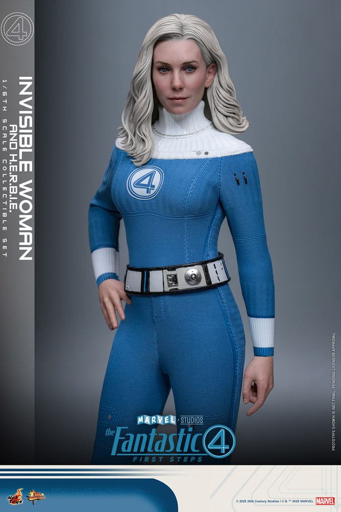 The Fantastic Four: First Steps Movie Masterpiece Actionfiguren 2er-Pack 1/6 Invisible Woman & H.E.R.B.I.E. 28 cm - Preorder - ETA: 25.11.2026