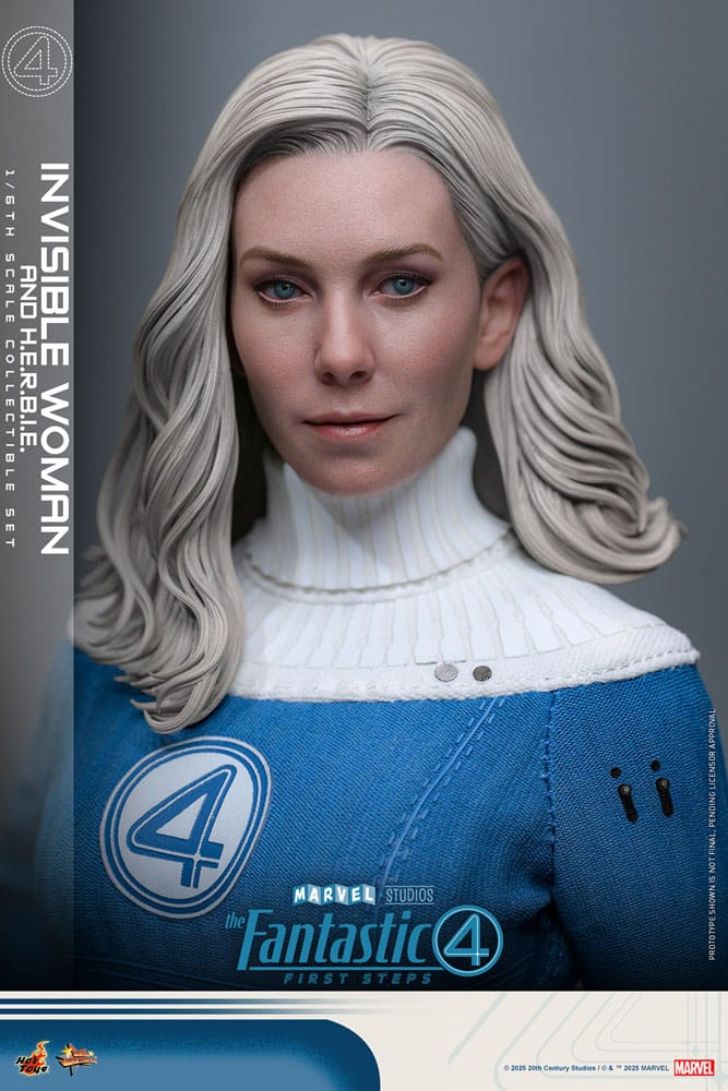 The Fantastic Four: First Steps Movie Masterpiece Actionfiguren 2er-Pack 1/6 Invisible Woman & H.E.R.B.I.E. 28 cm - Preorder - ETA: 25.11.2026