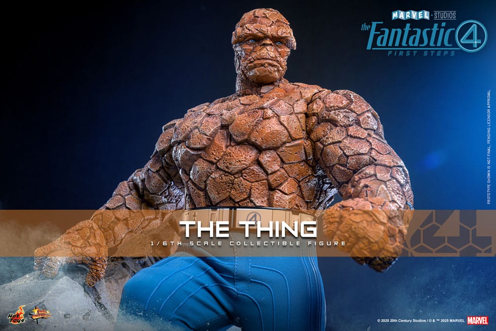 The Fantastic Four: First Steps Movie Masterpiece Actionfigur 1/6 The Thing 31 cm - Preorder - ETA: 25.11.2026