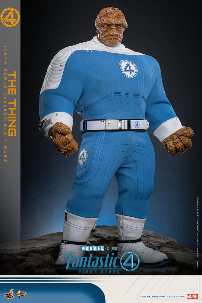The Fantastic Four: First Steps Movie Masterpiece Actionfigur 1/6 The Thing 31 cm - Preorder - ETA: 25.11.2026