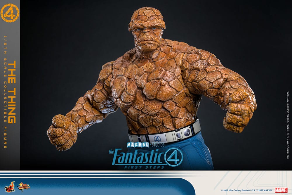 The Fantastic Four: First Steps Movie Masterpiece Actionfigur 1/6 The Thing 31 cm - Preorder - ETA: 25.11.2026