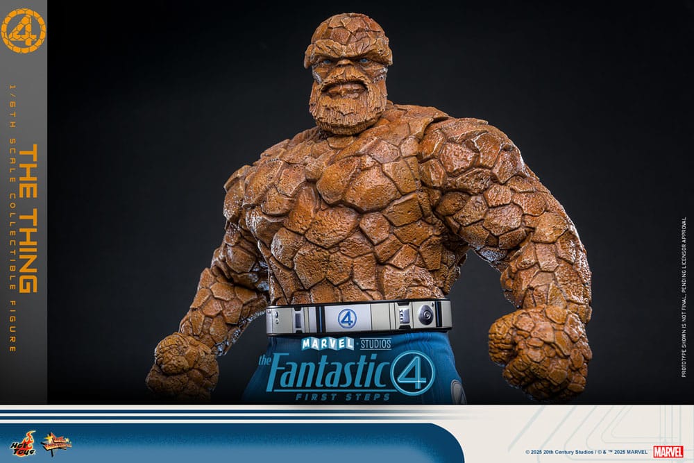 The Fantastic Four: First Steps Movie Masterpiece Actionfigur 1/6 The Thing 31 cm - Preorder - ETA: 25.11.2026