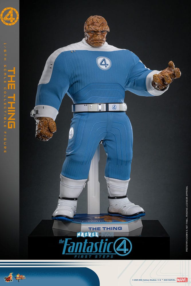 The Fantastic Four: First Steps Movie Masterpiece Actionfigur 1/6 The Thing 31 cm - Preorder - ETA: 25.11.2026