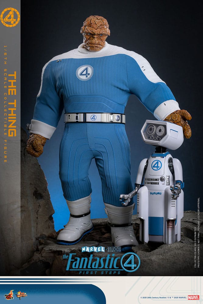 The Fantastic Four: First Steps Movie Masterpiece Actionfigur 1/6 The Thing 31 cm - Preorder - ETA: 25.11.2026