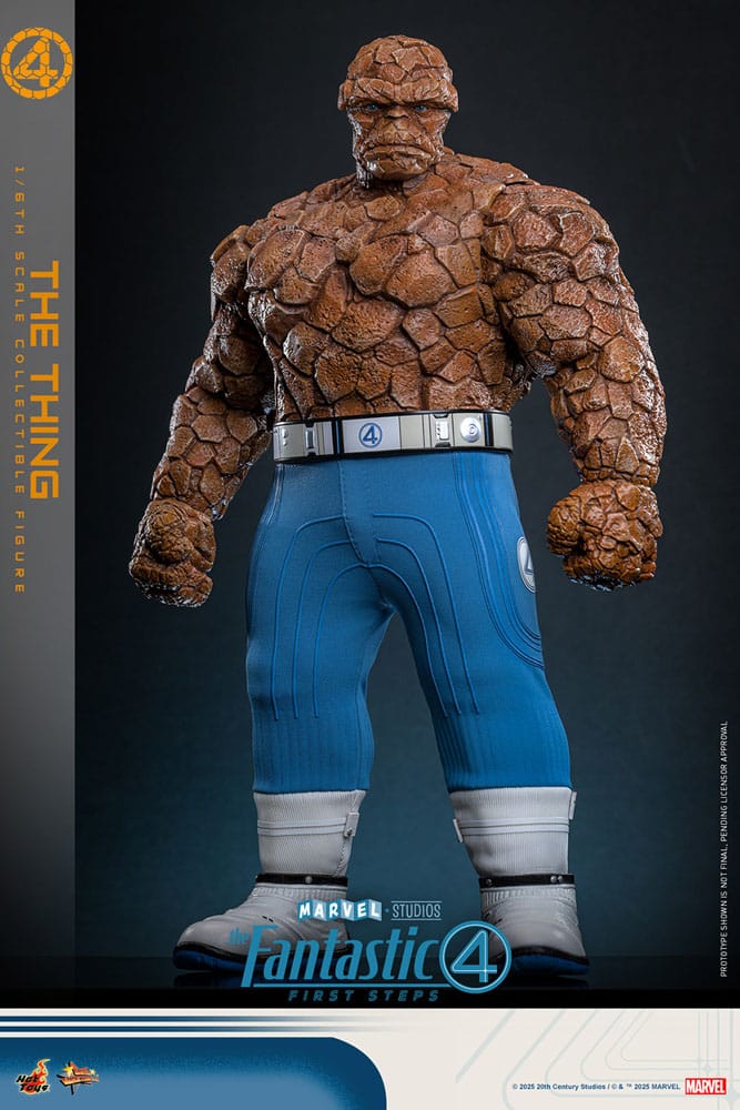 The Fantastic Four: First Steps Movie Masterpiece Actionfigur 1/6 The Thing 31 cm - Preorder - ETA: 25.11.2026