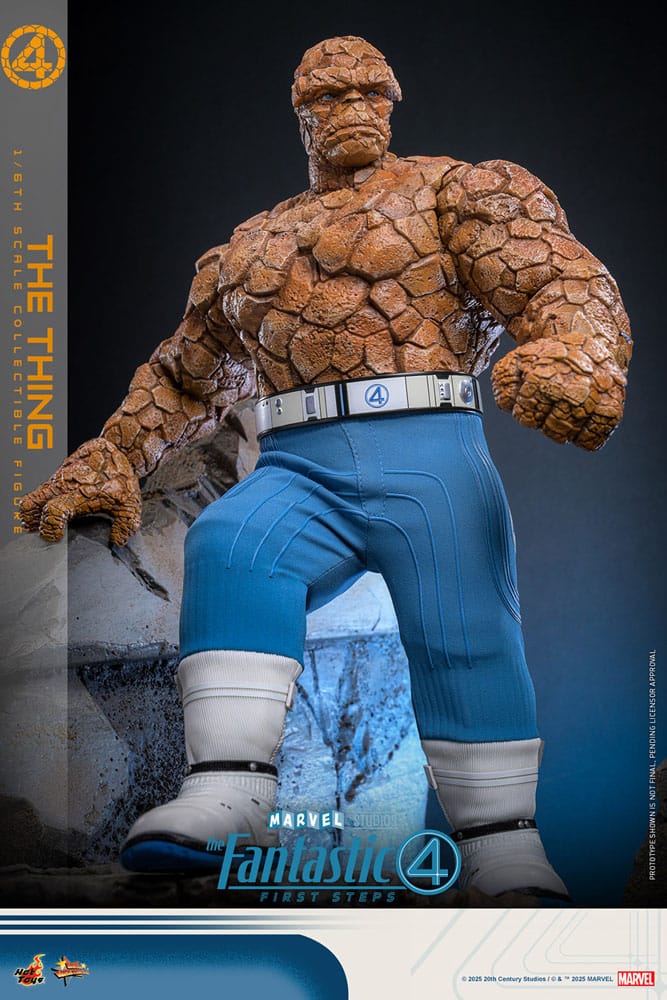 The Fantastic Four: First Steps Movie Masterpiece Actionfigur 1/6 The Thing 31 cm - Preorder - ETA: 25.11.2026