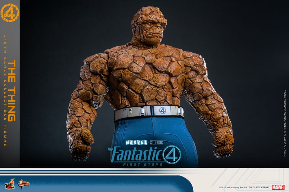 The Fantastic Four: First Steps Movie Masterpiece Actionfigur 1/6 The Thing 31 cm - Preorder - ETA: 25.11.2026