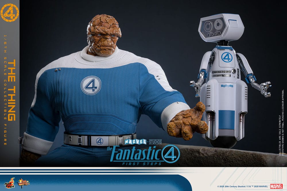 The Fantastic Four: First Steps Movie Masterpiece Actionfigur 1/6 The Thing 31 cm - Preorder - ETA: 25.11.2026