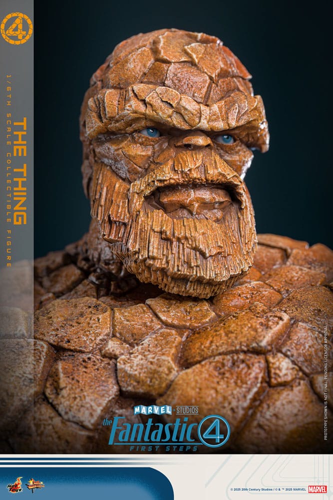 The Fantastic Four: First Steps Movie Masterpiece Actionfigur 1/6 The Thing 31 cm - Preorder - ETA: 25.11.2026