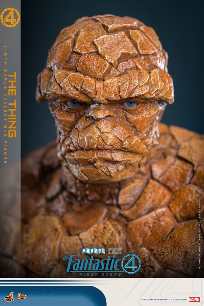 The Fantastic Four: First Steps Movie Masterpiece Actionfigur 1/6 The Thing 31 cm - Preorder - ETA: 25.11.2026