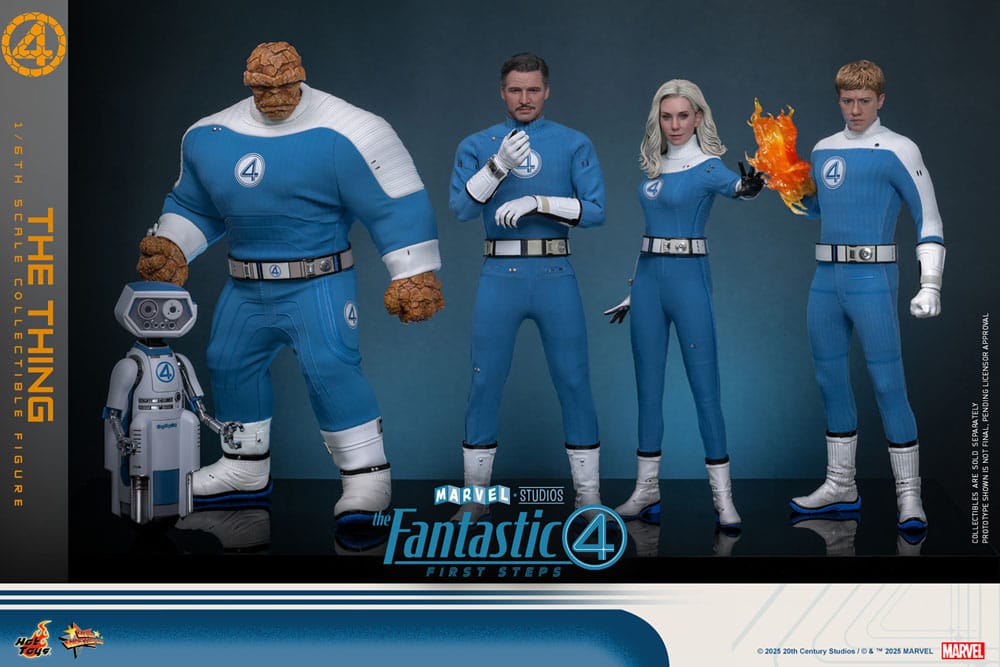 The Fantastic Four: First Steps Movie Masterpiece Actionfigur 1/6 The Thing 31 cm - Preorder - ETA: 25.11.2026