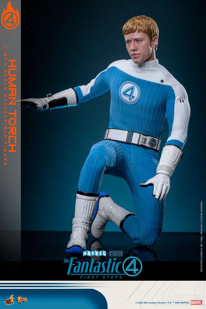 The Fantastic Four: First Steps Movie Masterpiece Actionfigur 1/6 Human Torch 30 cm - Preorder - ETA: 25.11.2026