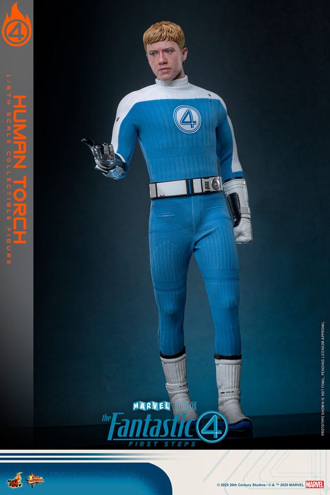 The Fantastic Four: First Steps Movie Masterpiece Actionfigur 1/6 Human Torch 30 cm - Preorder - ETA: 25.11.2026