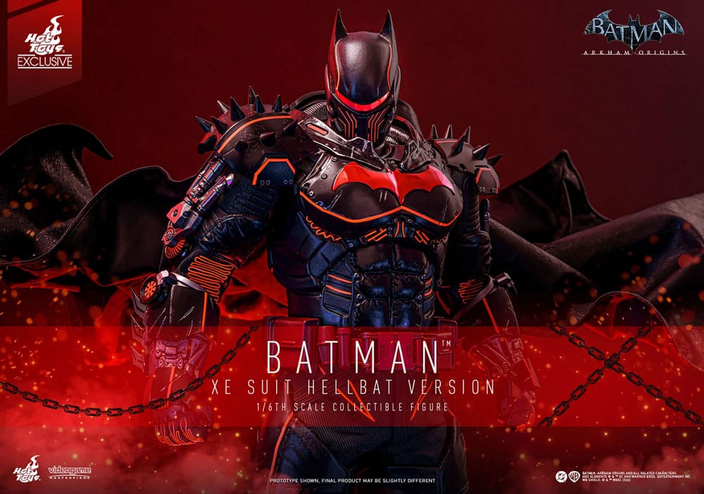 Batman Arkham Origins Videogame Masterpiece Actionfigur 1/6 XE Suit Hellbat Version Hot Toys Exclusive 33 cm - Preorder - ETA: 25.11.2026
