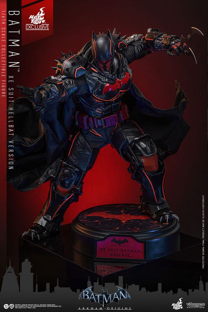 Batman Arkham Origins Videogame Masterpiece Actionfigur 1/6 XE Suit Hellbat Version Hot Toys Exclusive 33 cm - Preorder - ETA: 25.11.2026