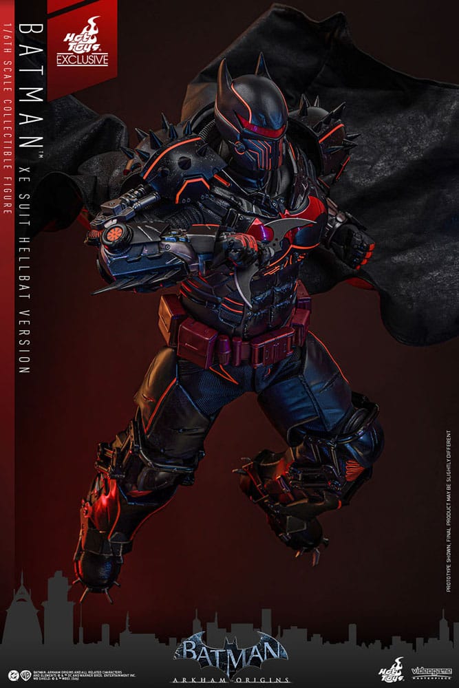 Batman Arkham Origins Videogame Masterpiece Actionfigur 1/6 XE Suit Hellbat Version Hot Toys Exclusive 33 cm - Preorder - ETA: 25.11.2026