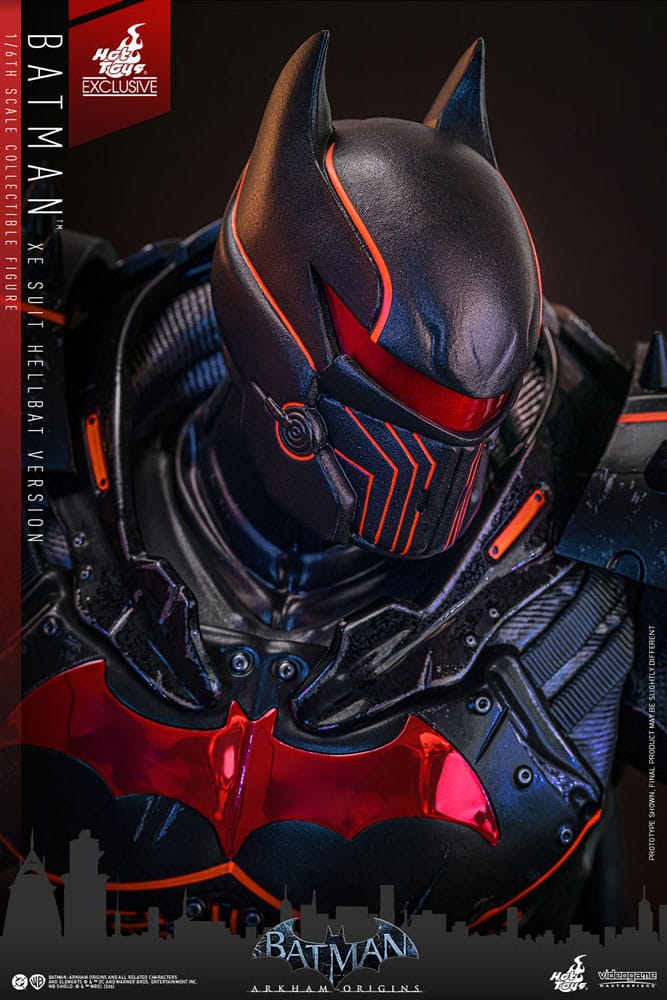 Batman Arkham Origins Videogame Masterpiece Actionfigur 1/6 XE Suit Hellbat Version Hot Toys Exclusive 33 cm - Preorder - ETA: 25.11.2026